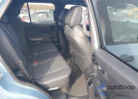 2025 Toyota 4Runner Hybrid Trd Off Road Premium from USA, damaged, VIN JTEVB5BR2S5007185